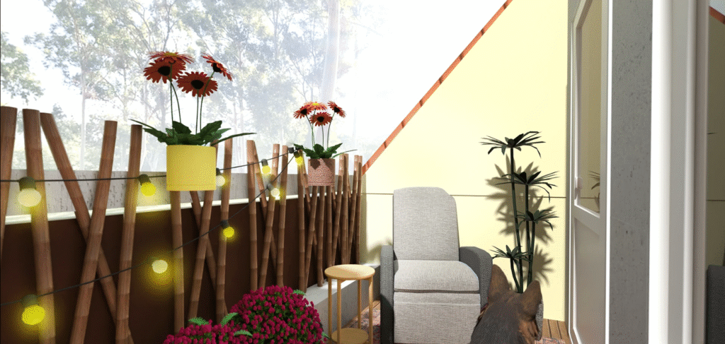 Small Balcony Interior Design Ideas