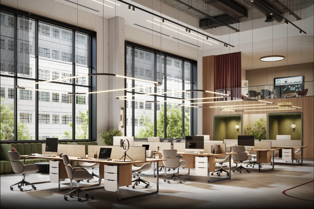 Contemporary Office Space Interior Design