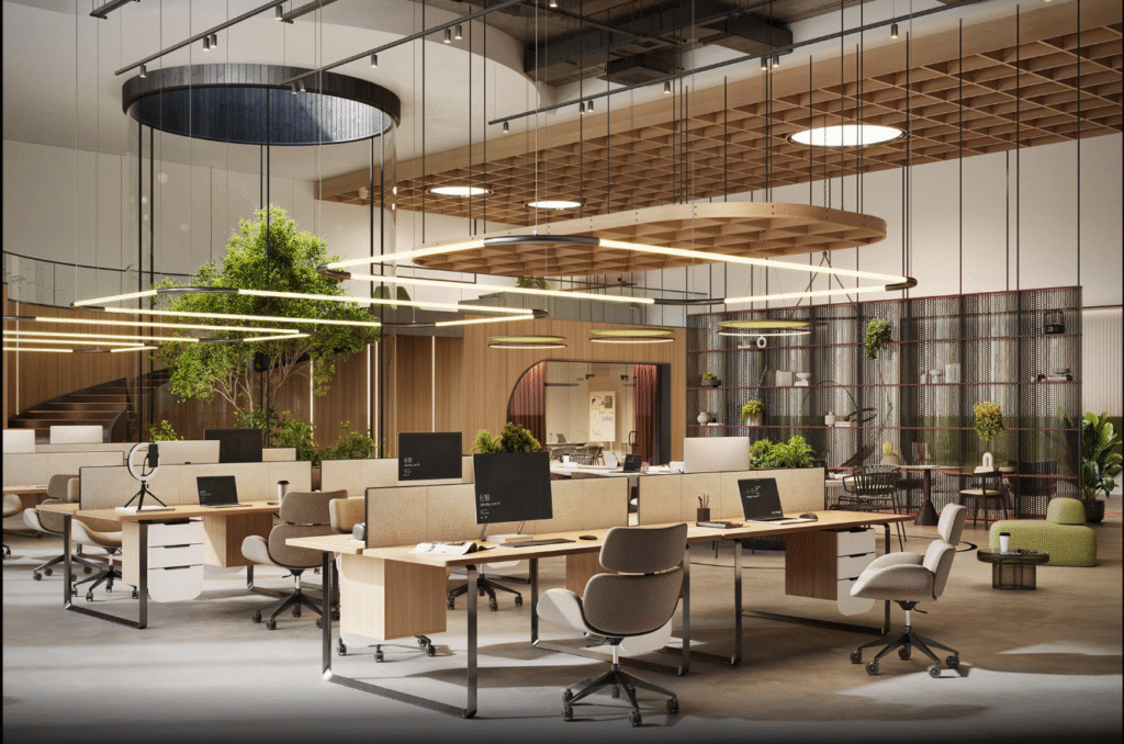 Contemporary Office Space Interior Design