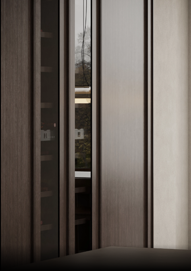 Sculpted Minimalist Kitchen Style