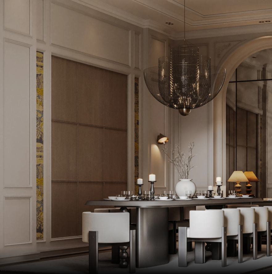 Classic Elegance Dining Room Interior Design