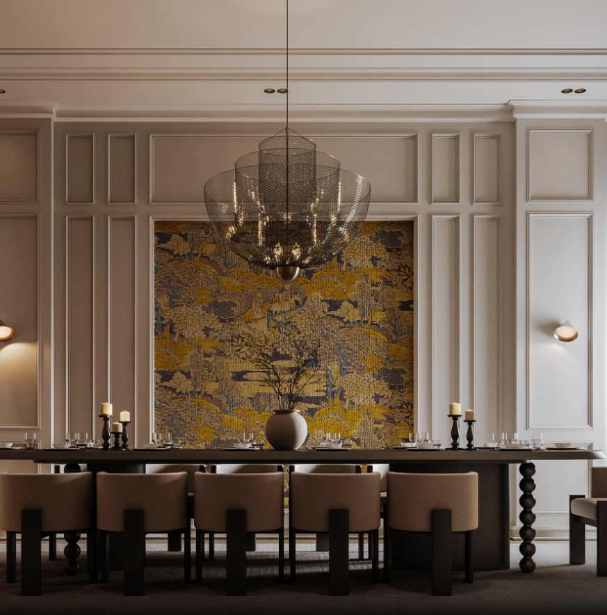Classic Elegance Dining Room Interior Design