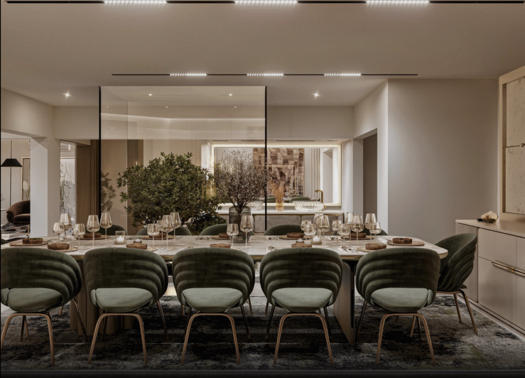 Minimalism Dining Room Interior Design