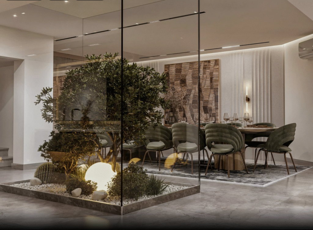 Minimalism Dining Room Interior Design